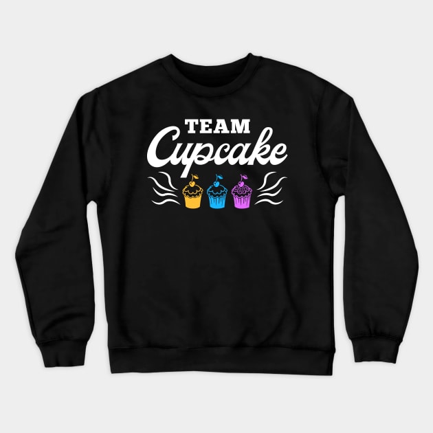 Fun Baking Cupcakes Crewneck Sweatshirt by Tenh